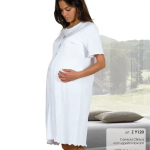 Camicia clinica premaman Z9120 Mamina