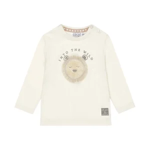 Maglia manica lunga con leoncino per neonato Dirkje O56572