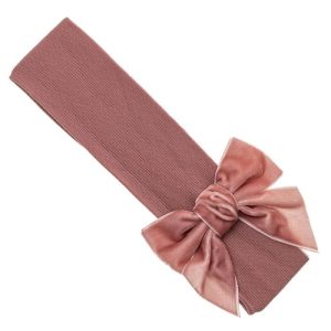 Fascia con Fiocco in Velluto Siena