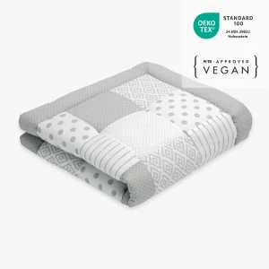 Tappeto patchwork | Essential Grigio