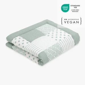 Tappeto patchwork | Essential Menta