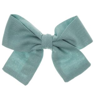 Fermaglio con fiocco medio in lino Siena