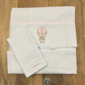 Set lenzuola carrozzina Mongolfiera Nanan