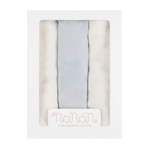 Set 3 Mussole Allover Orsetti Nanan