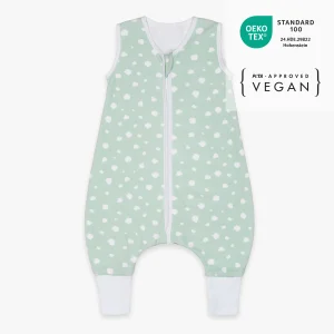 Sacco nanna con piedi 1.0 TOG | Pois Menta
