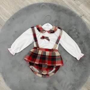 Pagliaccetto di tartan deolinda natale