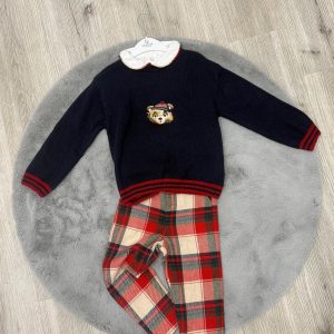 Completo tartan a quadri deolinda natale