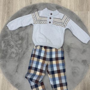 Completo pura lana bambino deolinda