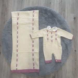 Set 2 pz lana neonata