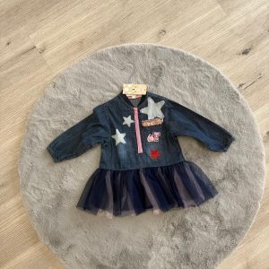 Abito in denim e tulle TucTuc