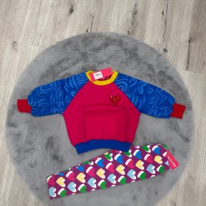 Completo bambina Agatha Ruiz de la Prada con cuori