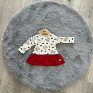 Abito neonata caldo cotone TucTuc