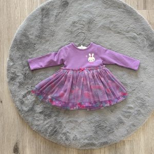 Abito caldo cotone e tulle TucTuc