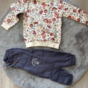 Coordinato tuta felpata TucTuc
