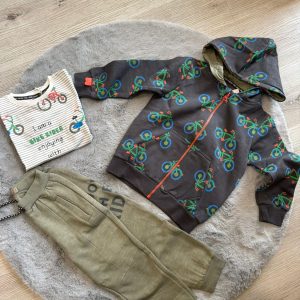 Coordinato 3pz tuta felpata