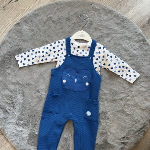 Completo in salopette di ciniglia TucTuc