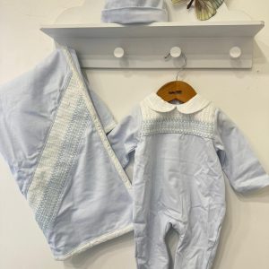 Set neonato in cotone 3pz Deolinda