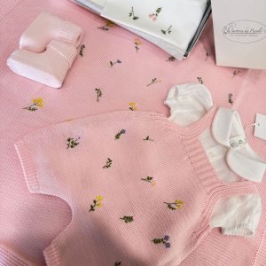 Set corredino nascita e uscita neonata La Sartoria Dei Piccoli