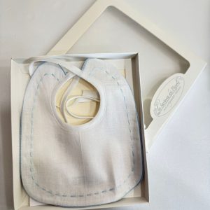 Bavette neonato in lino La Sartoria Dei Piccoli