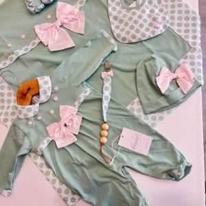 Set corredino neonata La Sartoria Dei Piccoli