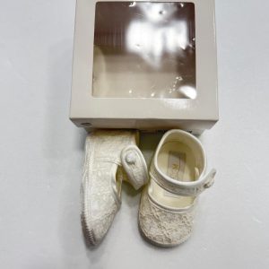 Bamboline bianche battesimali neonata