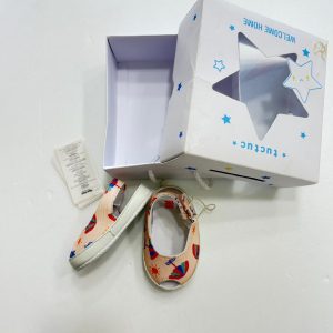 Espadrillas sandali rosa neonata TucTuc