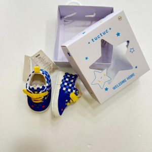 Scarpette blu Tuc tuc neonato