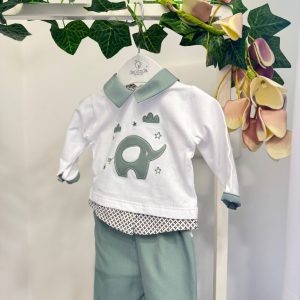 Tutina 2pz clinico La Sartoria Dei Piccoli