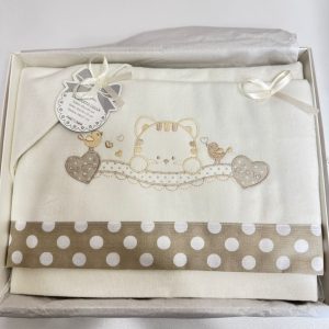 Set coperte e lenzuola culla
