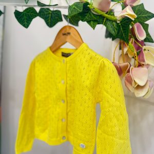 Cardigan giallo TucTuc