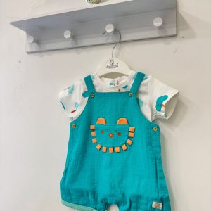 Salopette in tela e cotone TucTuc