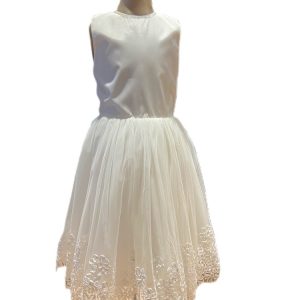 Abito da Damigella in taffetà e tulle