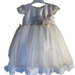 Abito Battesimo neonata in tulle