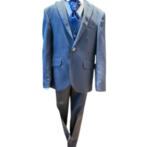 Abito Paggetto con gilet damascato