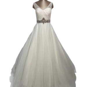 abito sposa romantico in tulle