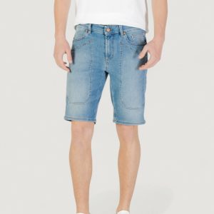 Bermuda Jeckerson jayden 5 tasche toppa slim Denim chiaro