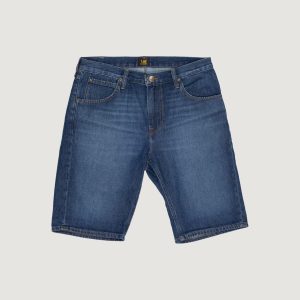 Bermuda Lee 5 pocket short Denim scuro