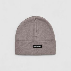 Berretto Calvin Klein Jeans inst patch Grigio Scuro