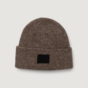 Berretto Calvin Klein Jeans rubberized beanie Marrone