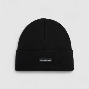 Berretto Calvin Klein Jeans inst patch Nero
