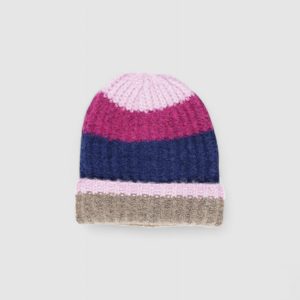 Berretto Pieces pcpyron structured new block hood bc Blu