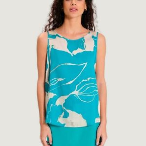 Blusa manica corta Rinascimento rewi Turchese