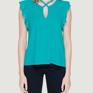 Blusa manica corta Rinascimento  Verde