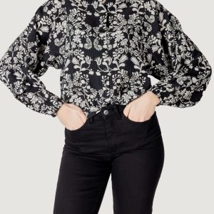 Bluse manica lunga ICHI ihgocina sh Nero