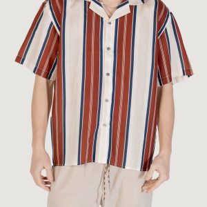 Camicia manica corta Gianni Lupo  Beige