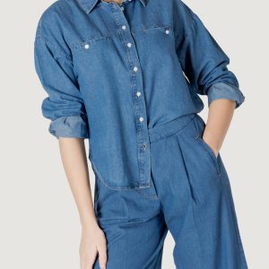 Camicia manica lunga ICHI iharcher sh Denim