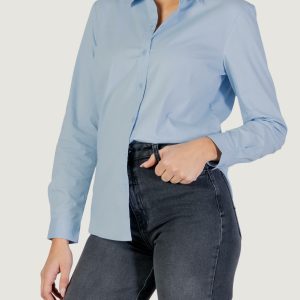 Camicia manica lunga Jacqueline de Yong jdymio l/s wvn noos Blu Chiaro