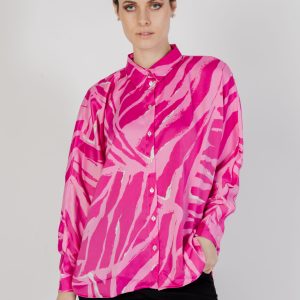 Camicia manica lunga Only onlserina l/s loose ptm Fuxia