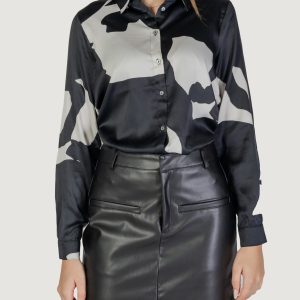 Camicia manica lunga Only onljane life l/s shirt ptm Nero