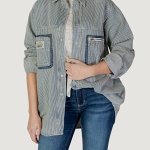 Camicia manica lunga Replay  Blu